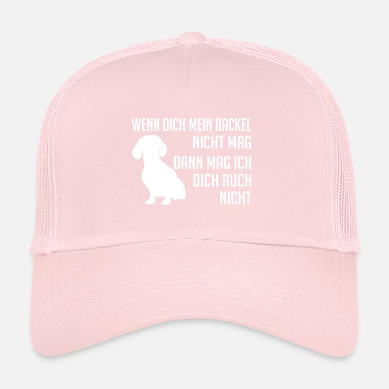 Wenn Dich mein Dackel nicht mag Trucker Cap