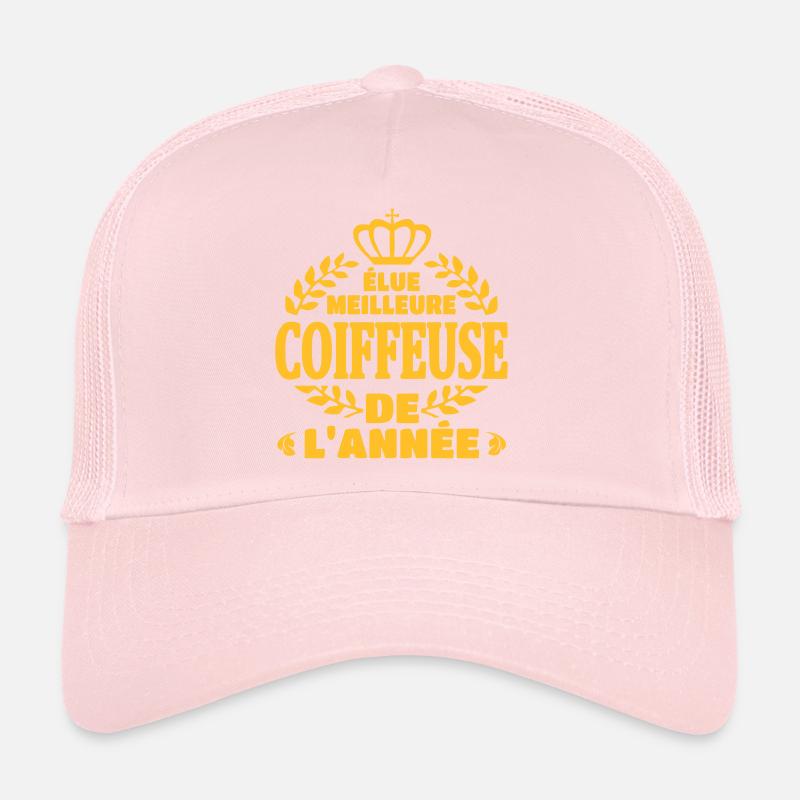 Elue meilleure coiffeuse Casquette trucker 