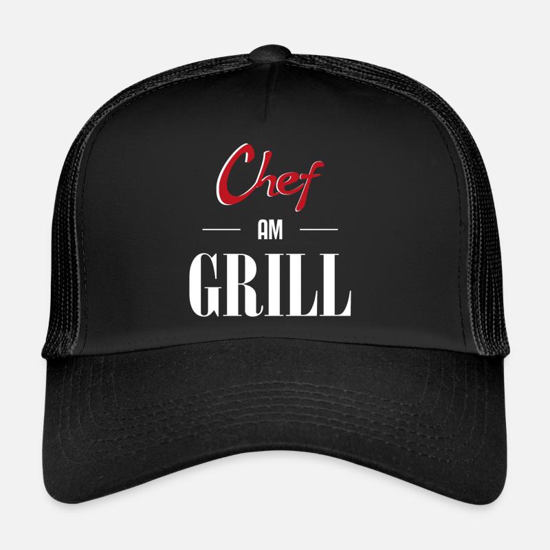 Chef au grill Casquette trucker 