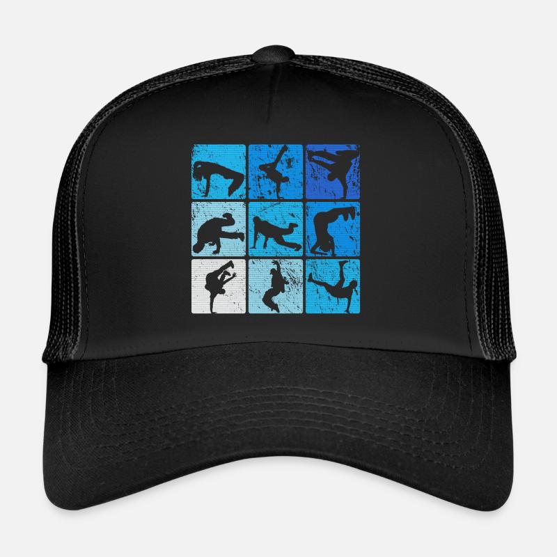 Breakdance Danse B-Boying B-Girling Hip Hop Casquette trucker 