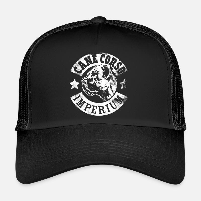 Cane corso - Casquette trucker  - noir/noir