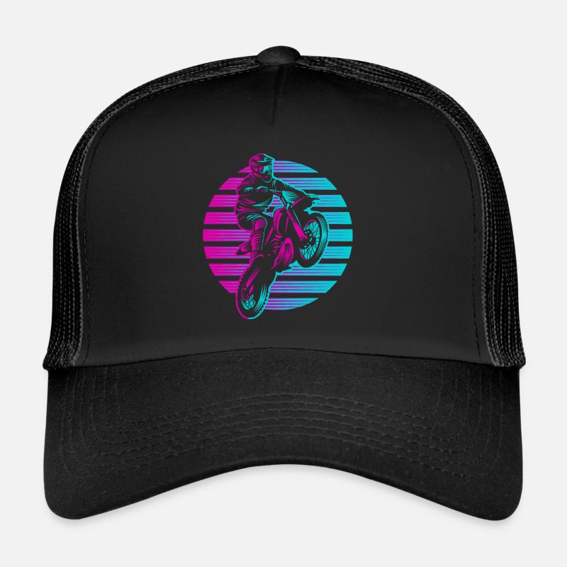 Motocross - Trucker Cap - black/black