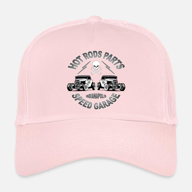 Hot Rods Teile BW Trucker Cap