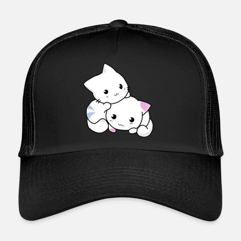 Kätzchen - Trucker Cap - Schwarz/Schwarz