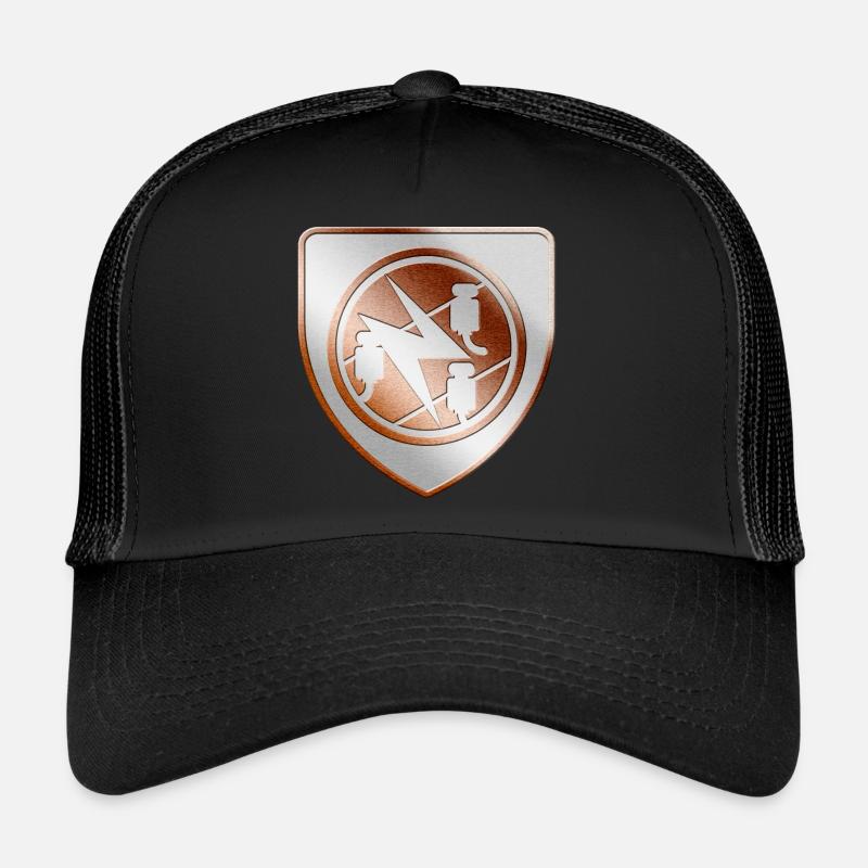 Elektriker Wappen Schild in 3D Trucker Cap