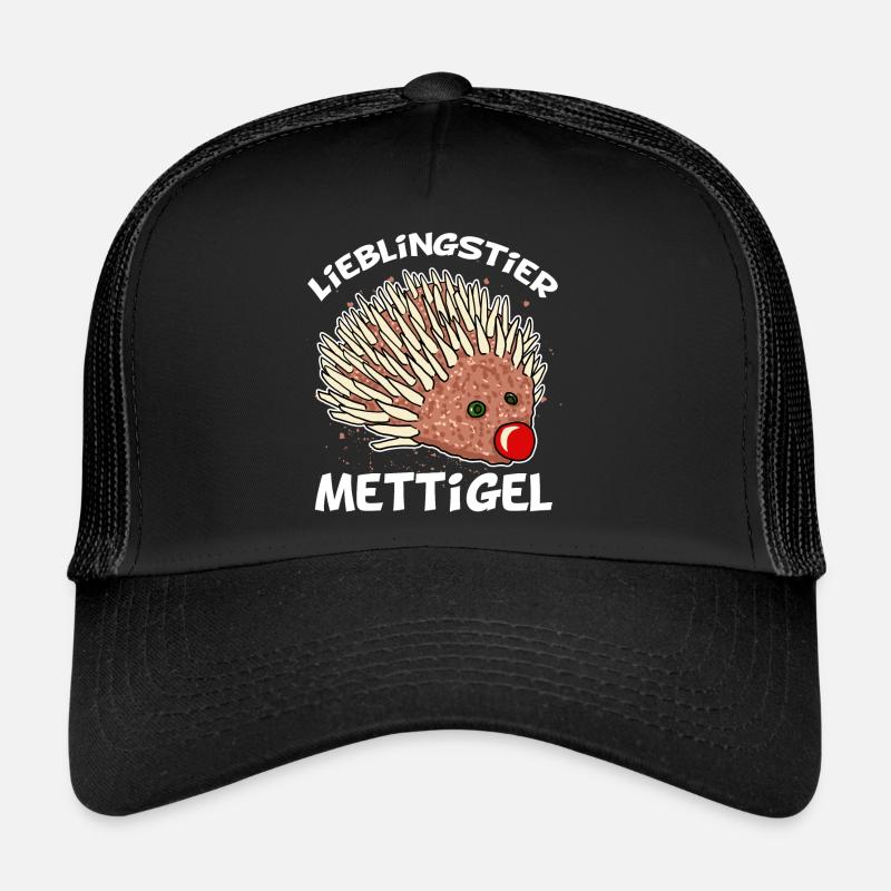 Animal préféré Mettigel viande hachée hérisson haché Casquette trucker 
