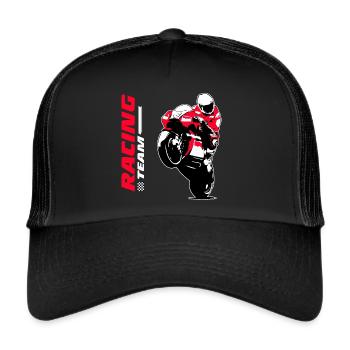 Motorcycle Racing - Moto GP - Superbike - Trucker Cap - black/black - Front