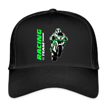 Motorcycle Racing - Moto GP - Superbike - Trucker Cap - black/black - Front