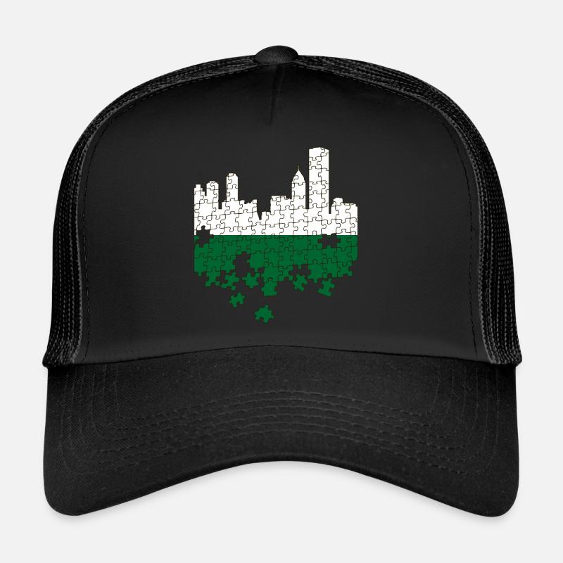 Saxe drapeau Drapeau Saxon Ossi Vacances SN Casquette trucker 