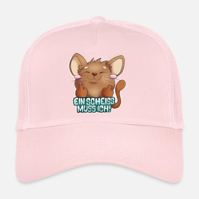 Katze - Ein Schei* muss ich! Trucker Cap