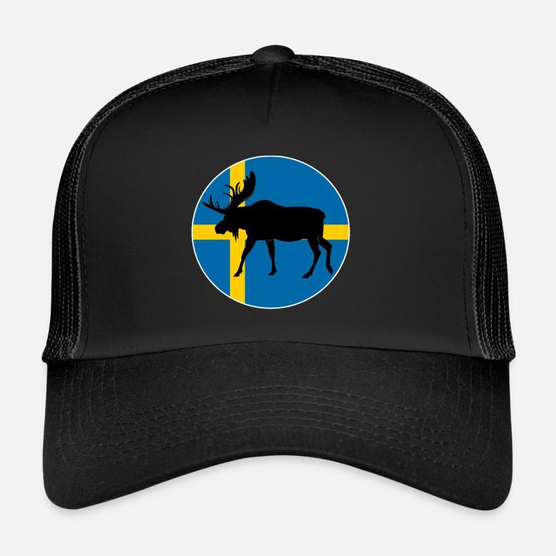 Elch Schweden Trucker Cap