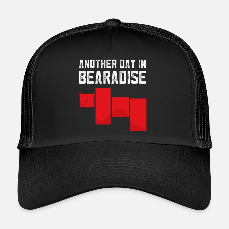 Bärenmarkt Bär Krypto Defi Crypto Blockhain BTC Trucker Cap