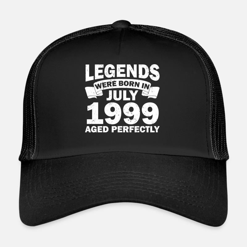 23. Geburtstag Juli Jahrgang 1999 Geschenkidee Trucker Cap