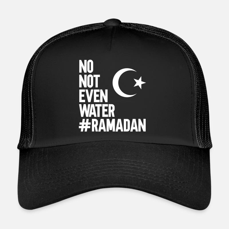 Nein nicht einmal Wasser Ramadan Trucker Cap