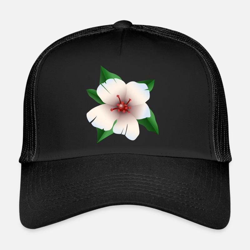 Hibiscus - Fleur d’hibiscus Casquette trucker 