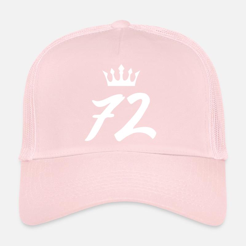 72 Couronne numérique Casquette trucker 