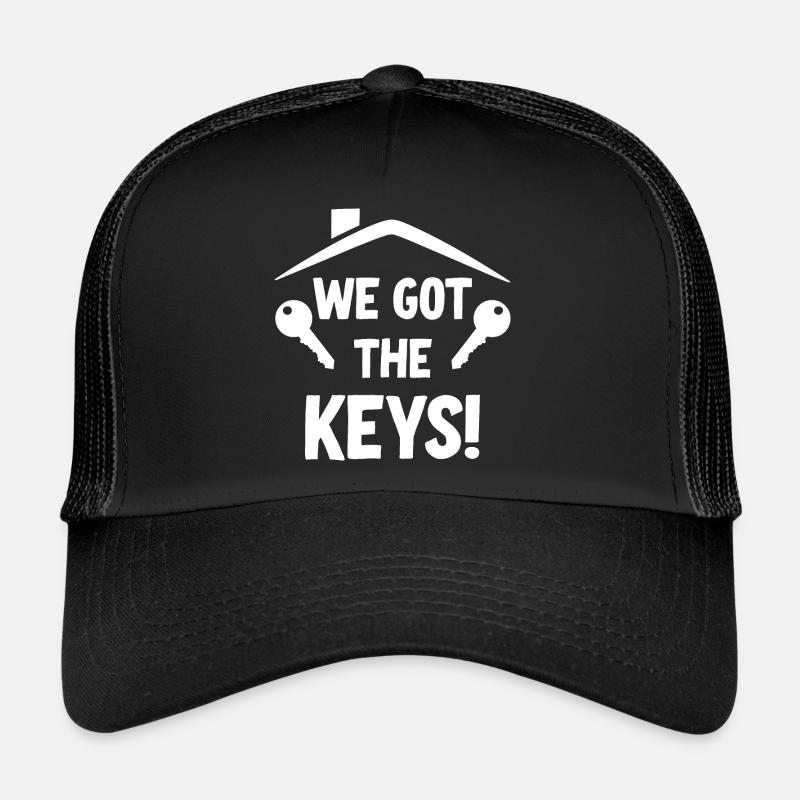We have received the keys - Trucker Cap - black/black