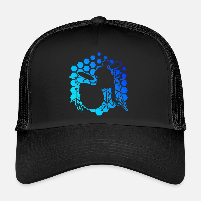 Women's Drummer Drummer Drum Kit Trucker Cap