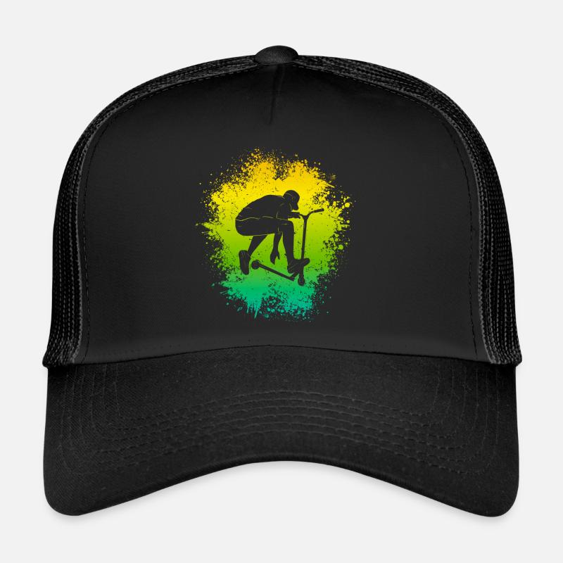 Stunt Scooter Roller E-Scooter E-Roller Trucker Cap