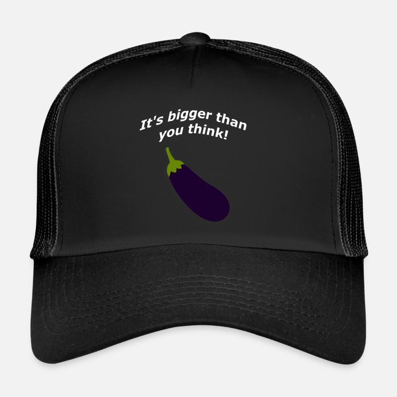 C’est plus grand que vous ne le pensez! Casquette trucker 