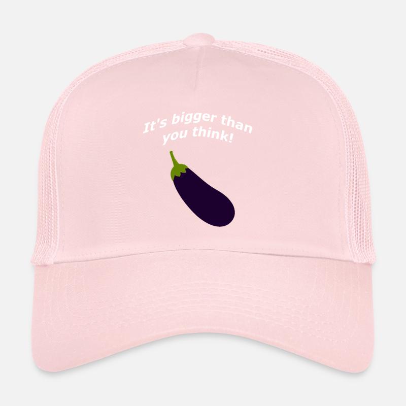 C’est plus grand que vous ne le pensez! Casquette trucker 