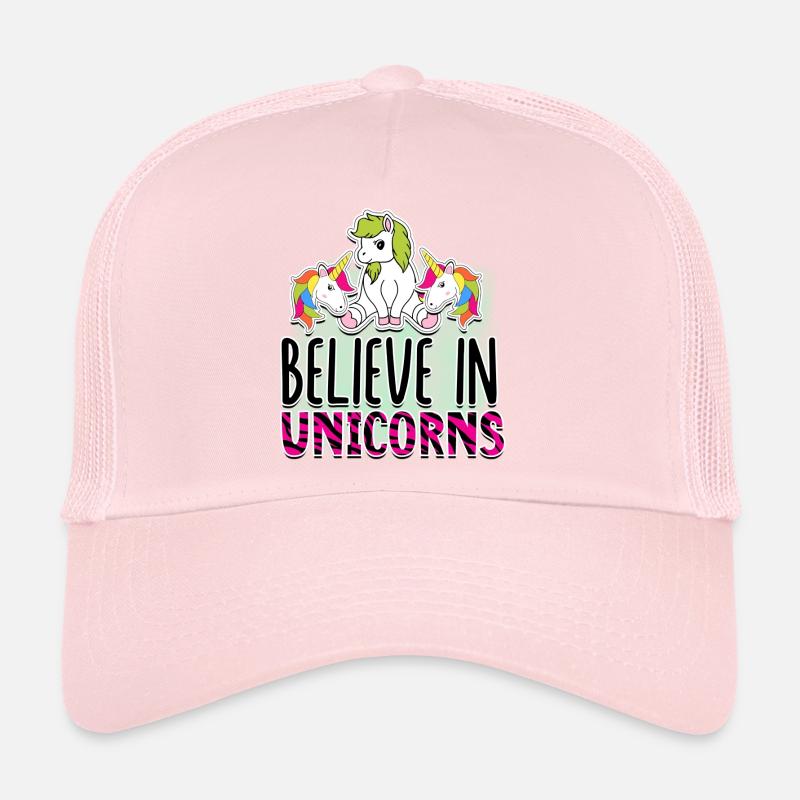 Glaube an Einhörner Trucker Cap