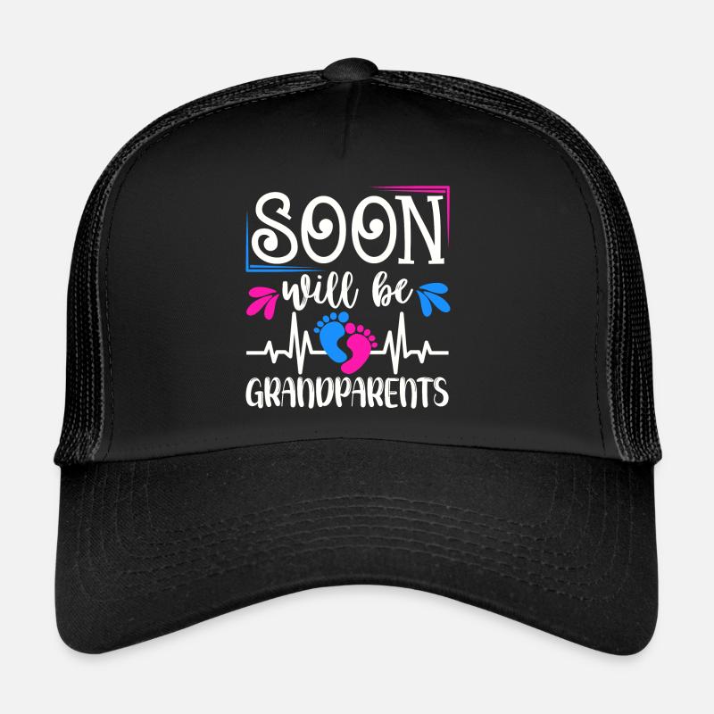 Wir werden bald Großeltern, Wir werden Oma und Opa Trucker Cap