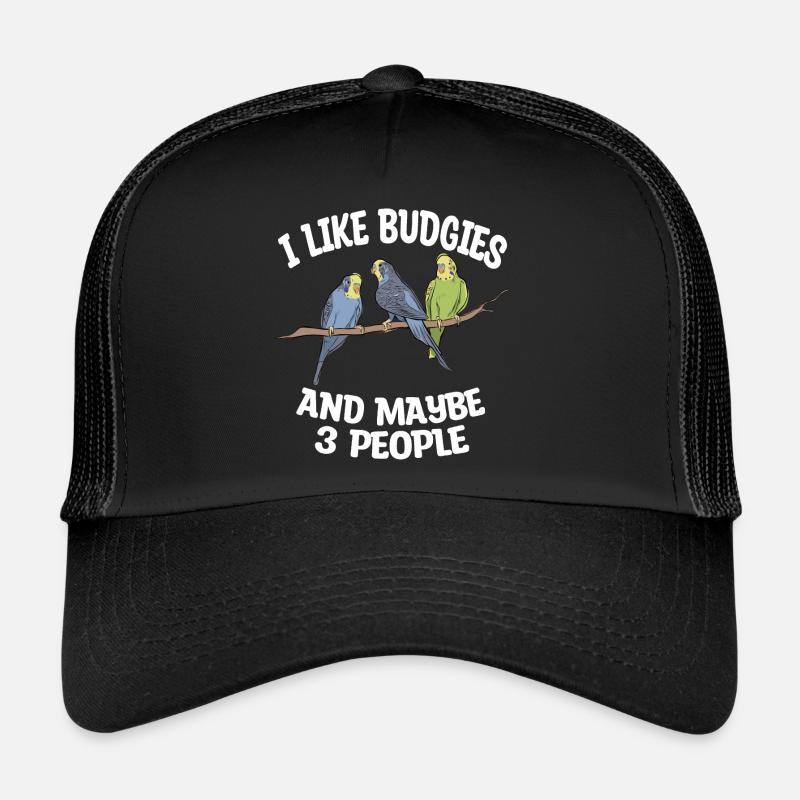 Amoureux de Budgerigar Casquette trucker 