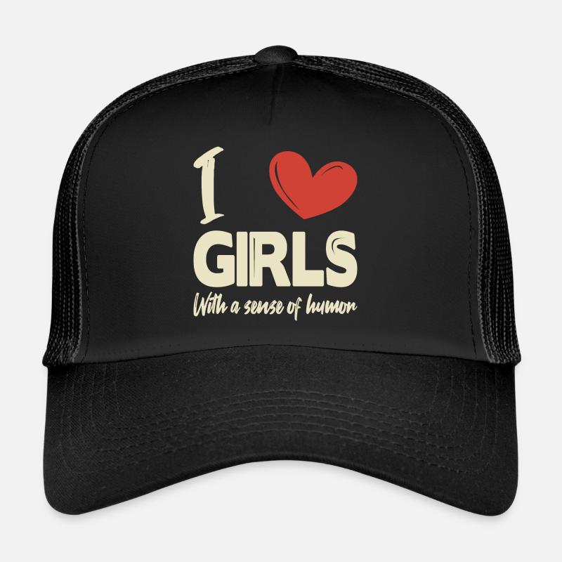 J’aime les filles Casquette trucker 
