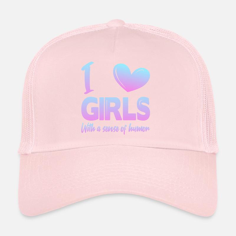 J’aime les filles Casquette trucker 