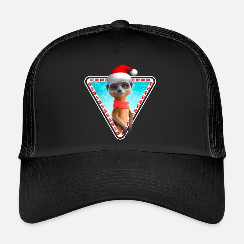 Erdmännchen X-Mas Meerkat Weihnachten Trucker Cap