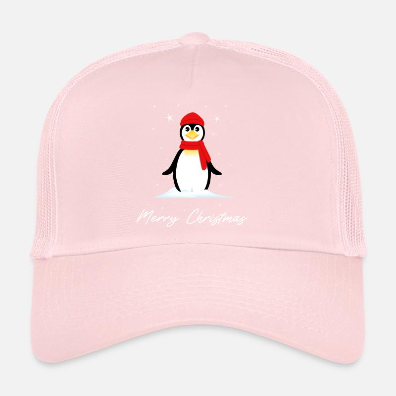 Pingouin Joyeux Noël Casquette trucker 