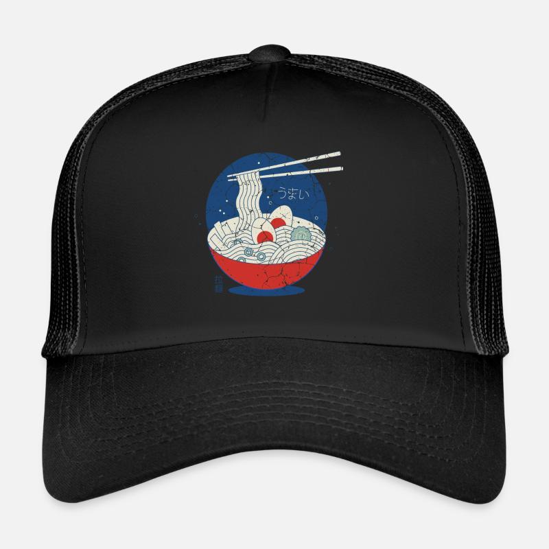 Great Ramen Wave, Great Ramen Wave vintage, foods Trucker Cap