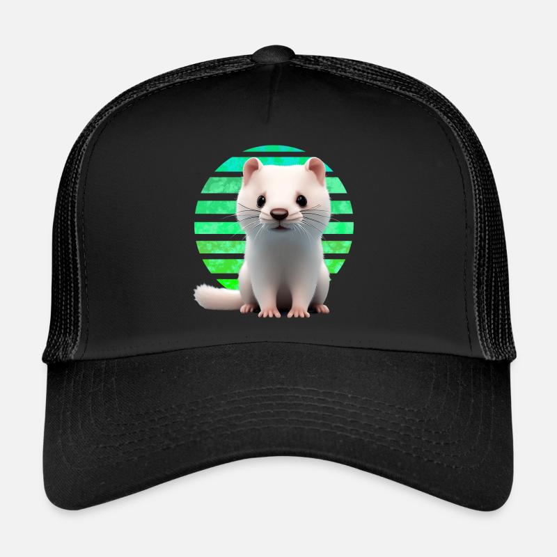 Furet Coucher de soleil Casquette trucker 
