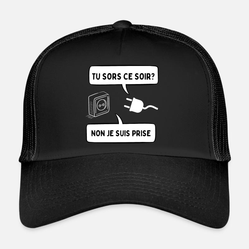 je suis prise Casquette trucker 