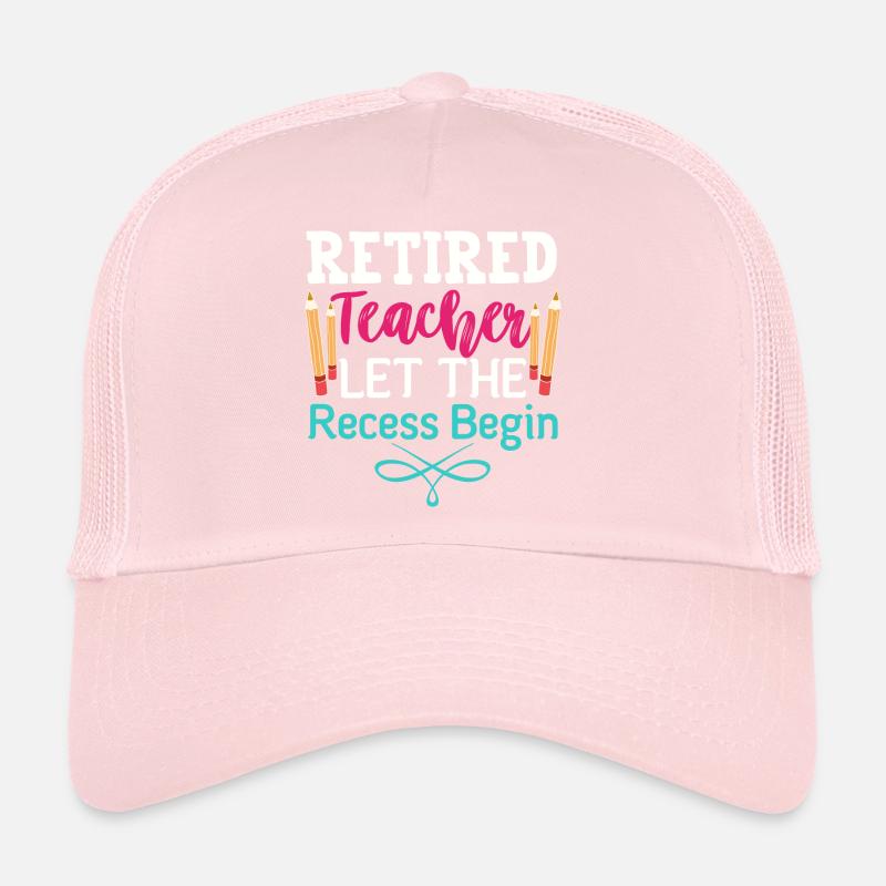 Retired teachers, retired teachers Trucker Cap