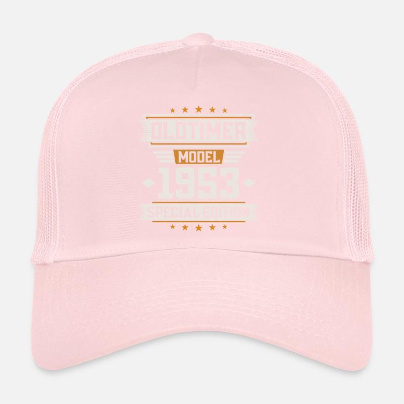 Oldtimer année de construction 1953 Casquette trucker 