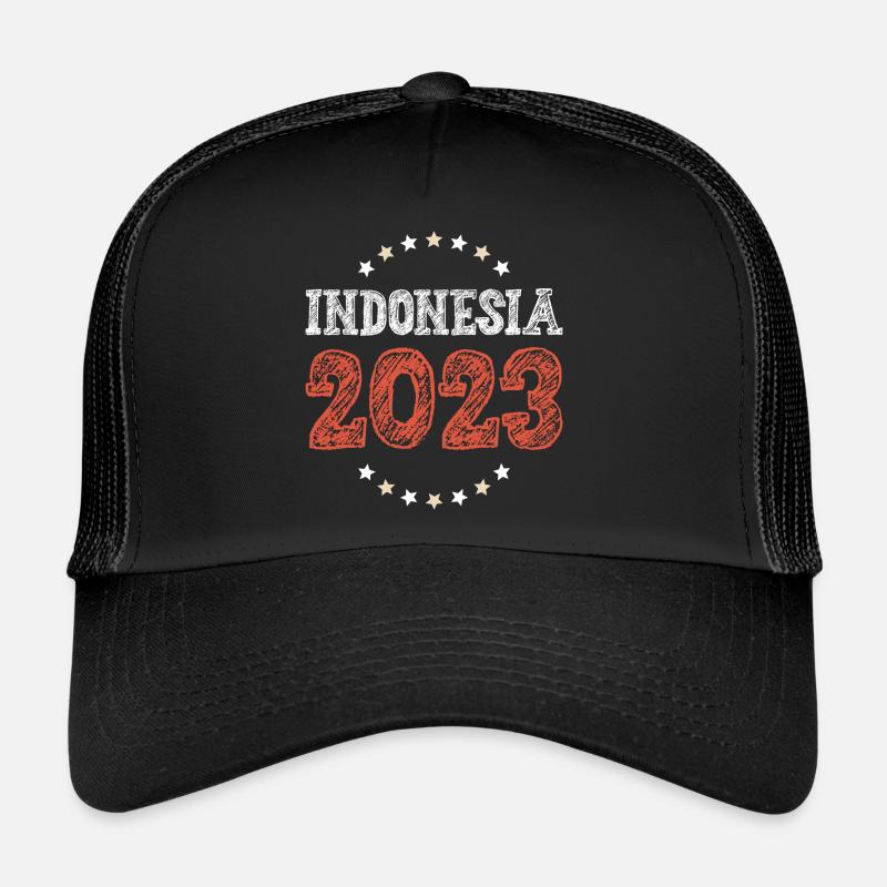 Indonesia 2023 Trucker Cap