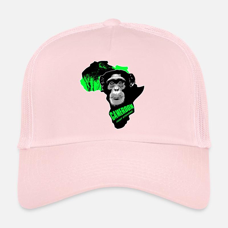 Cameroon - Chimpanzees Trucker Cap