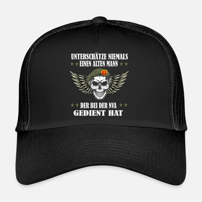 NVA Veteran DDR Trucker Cap