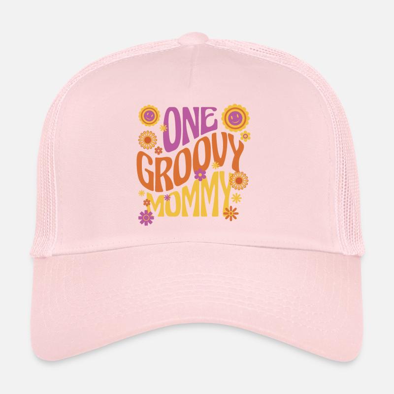 One Groovy Mommy Trucker Cap