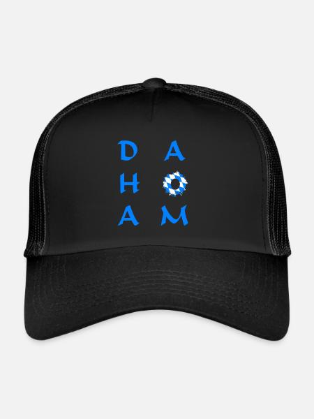 Dahoam Bayern - Trucker Cap - Schwarz/Schwarz