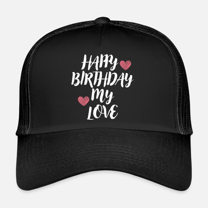 Bon anniversaire Casquette trucker 