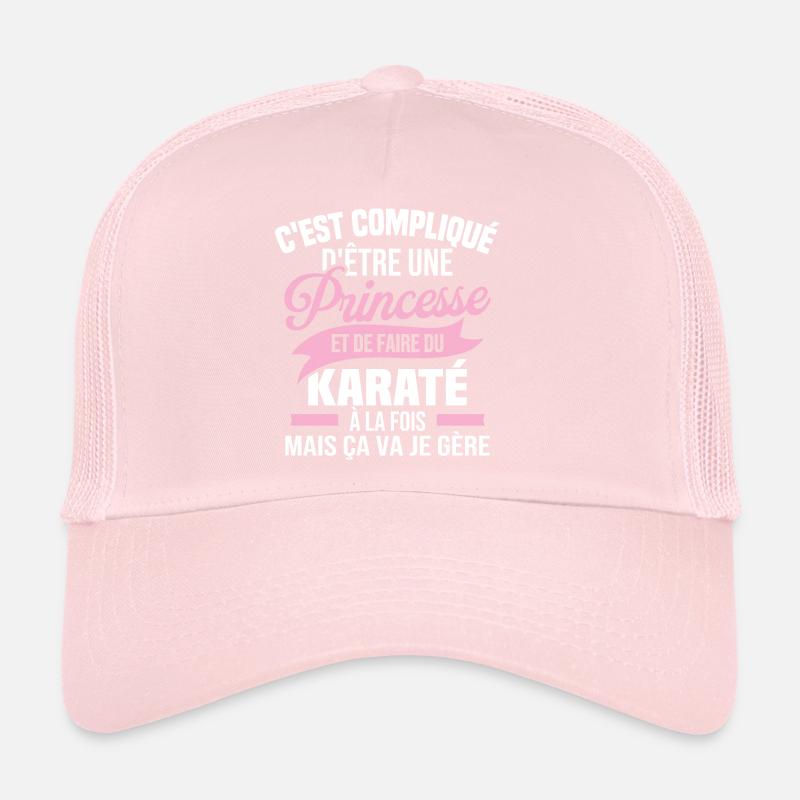 Princesse et karaté Casquette trucker 