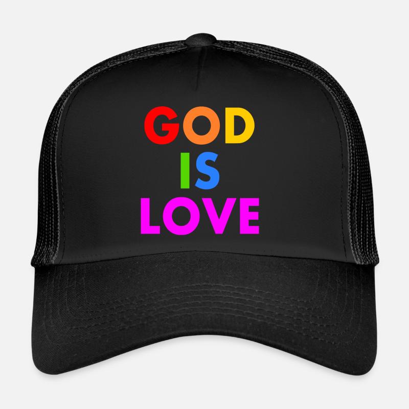 God is love Trucker Cap