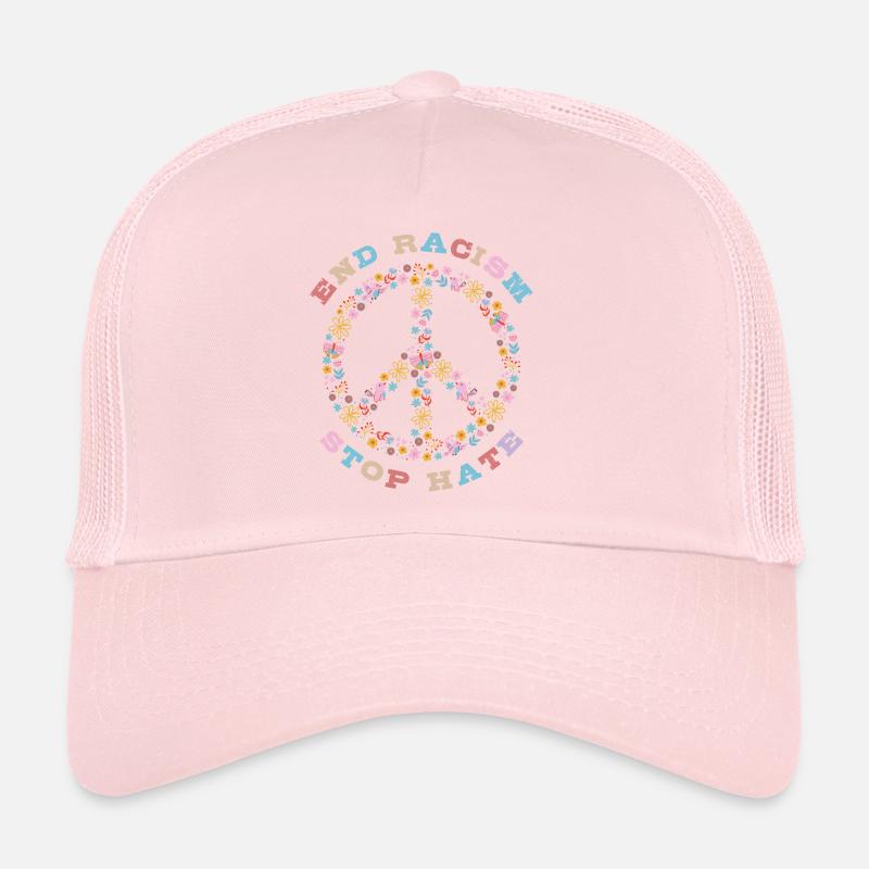 Pas de racisme, pas de haine Casquette trucker 