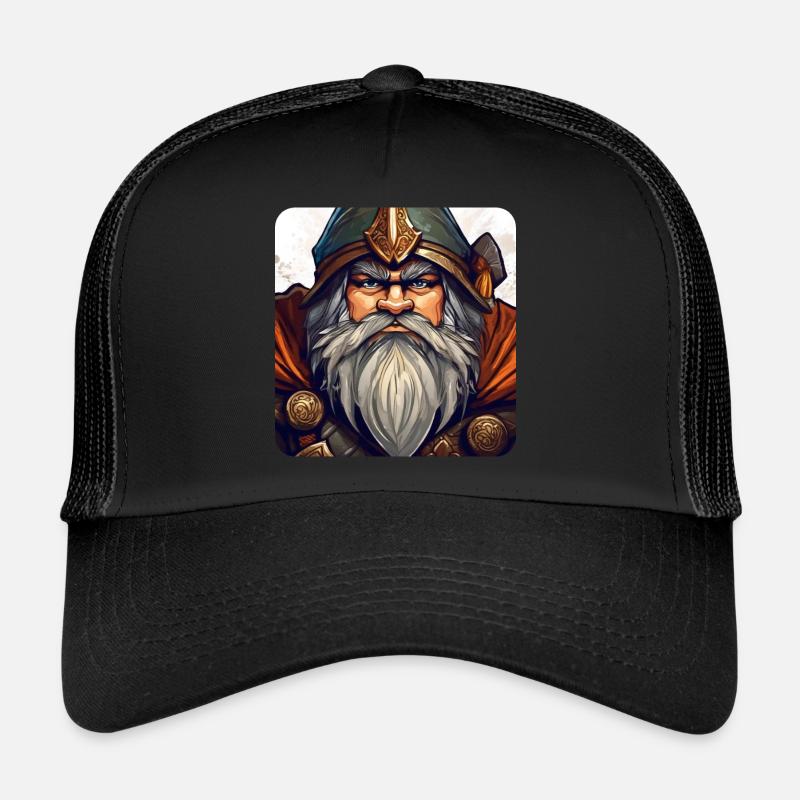 Fantasy Zwerg Krieger Trucker Cap