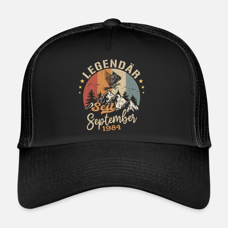 September 1984 - September 1984 Jahrestag 1984 Trucker Cap