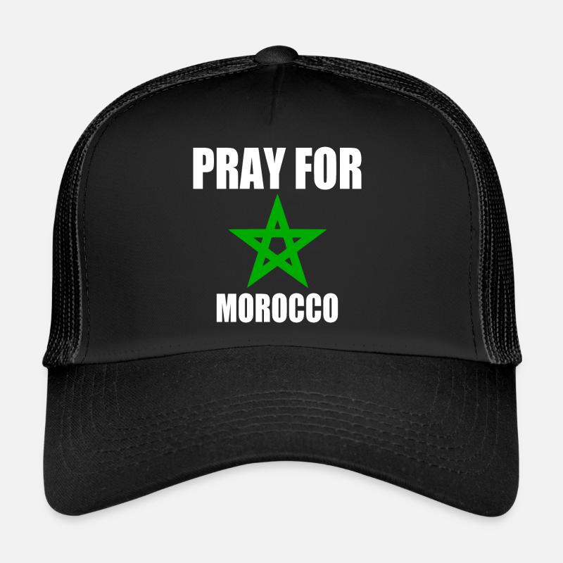 Pray for morocco maroc Casquette trucker 