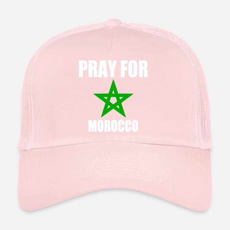 Pray for morocco maroc Casquette trucker 